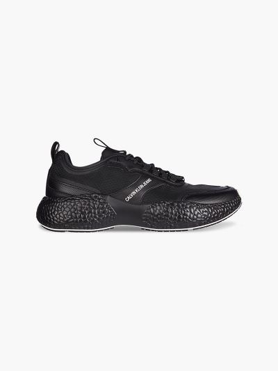 Calvin Klein Cipők HU682090 | Calvin Klein Transparent Ripstop Chunky Női Sportcipő Fekete